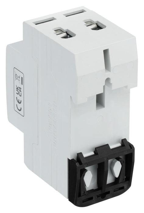 BG CUR6330BN 63A Double Pole 2 Module 30mA Type B RCD Bi-Directional - westbasedirect.com