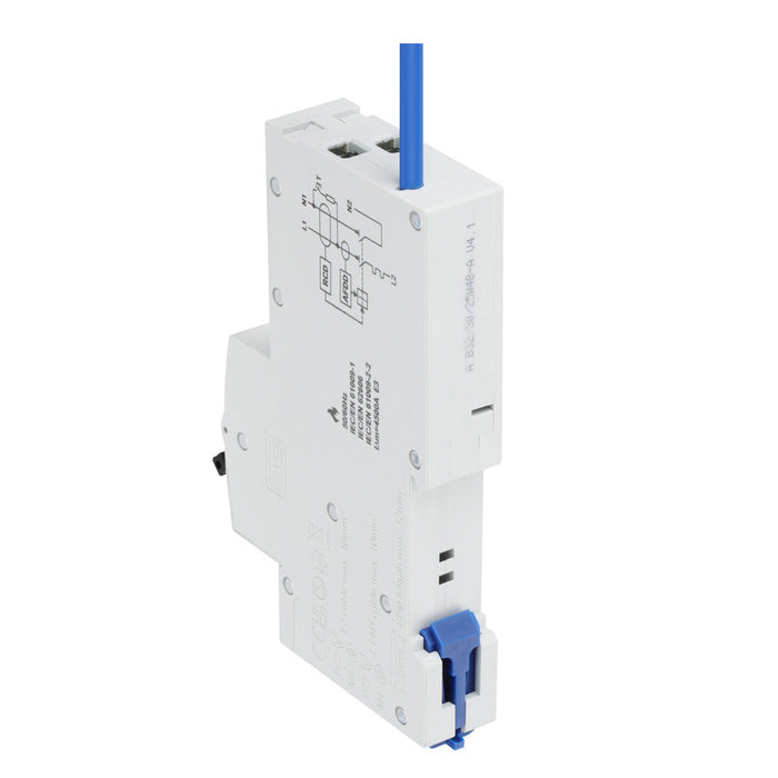 BG CURAFDC10DPA 10A 30mA Single Module Double Pole C Curve Bi-Directional Type A AFDD - westbasedirect.com