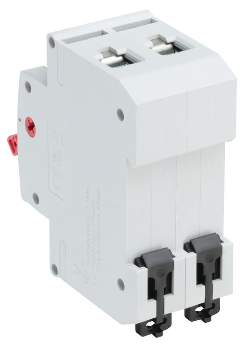 BG CUSW100 100A Double Pole 2 Module Main Switch (Isolator) - westbasedirect.com