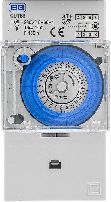 BG CUTS5 3 Module Timer Analogue 24hr - westbasedirect.com