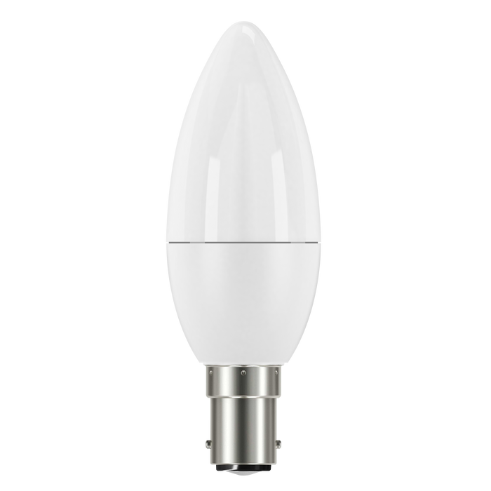 Eveready S13613 B15 SBS Candle LED Bulb Opal 4.9W 470lm Daylight 6500K - westbasedirect.com