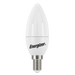 Energizer S16706 4.9W 470lm E14 SES Candle LED Bulb Opal Warm White 3000K Boxed (2 Pack) - westbasedirect.com