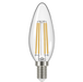 Eveready S15478 E14 SES Candle Filament Clear LED Bulb 4W 470lm Warm White 2700K (5 Pack) - westbasedirect.com