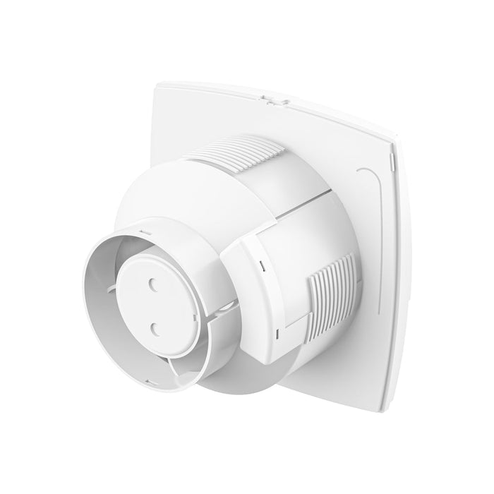 Velair EVECAA100T001 Carina Air Extractor Fan Timer 100mm White - westbasedirect.com