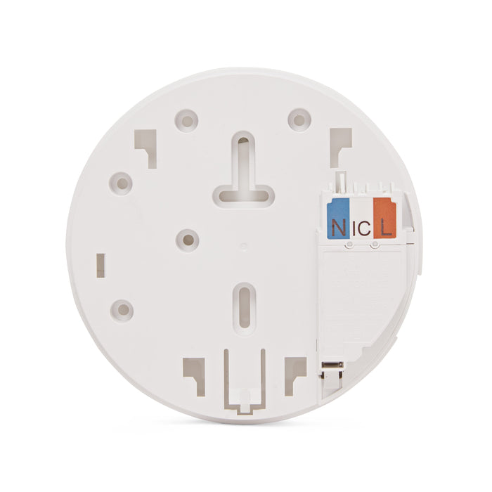 HiSPEC HSSA/OH/10 PULSE Mains Smoke and Heat Alarm c/w 10 Year Lithium Battery Backup (Full Unit) - westbasedirect.com