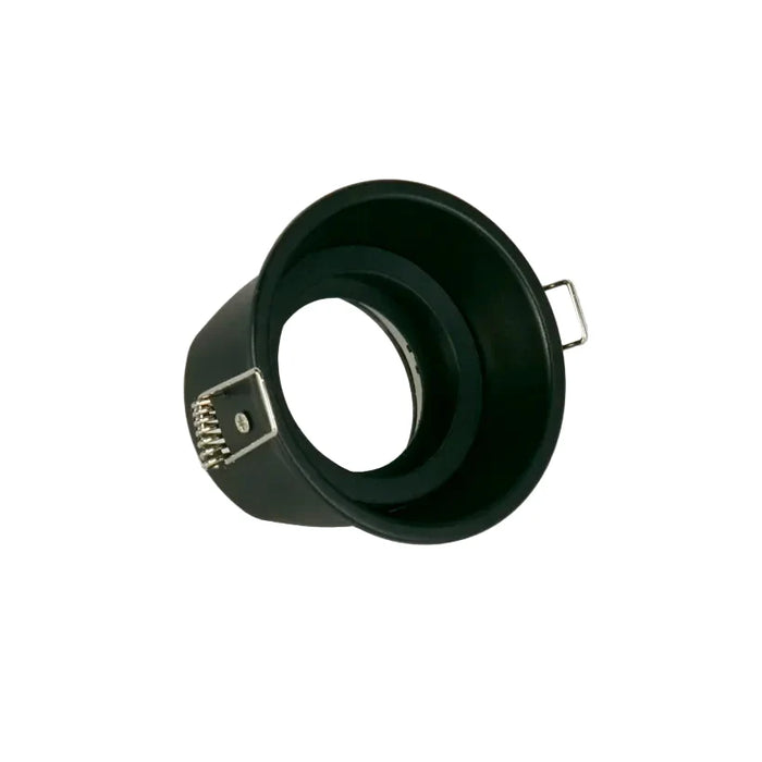 Slim Trim 2 IP20 GU10 Adjustable Fire Rated Downlight - Sand Black (Lamp Not Included)