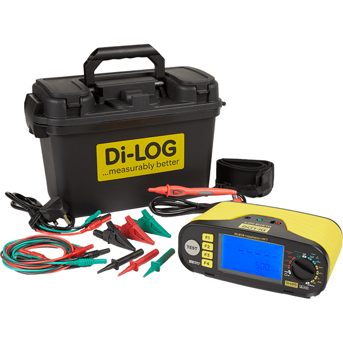 Di-LOG DL9118 18th Edition Advanced Multi Function Tester c/w RCD LOC XLT - westbasedirect.com