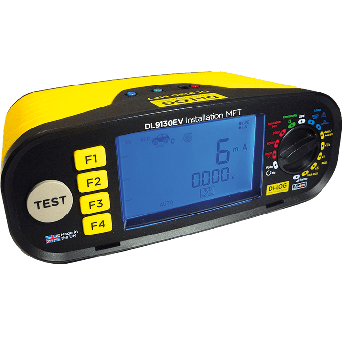 Di-LOG DL9130EVPVKIT 18th Edition Advanced EV Multifunction Tester c/w EV DLEV1 Adaptor & SL300 Advanced Solar PV Test Kit Bundle