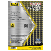 Di-LOG DLCCS182 Continuarion Sheets for EIC & EICR