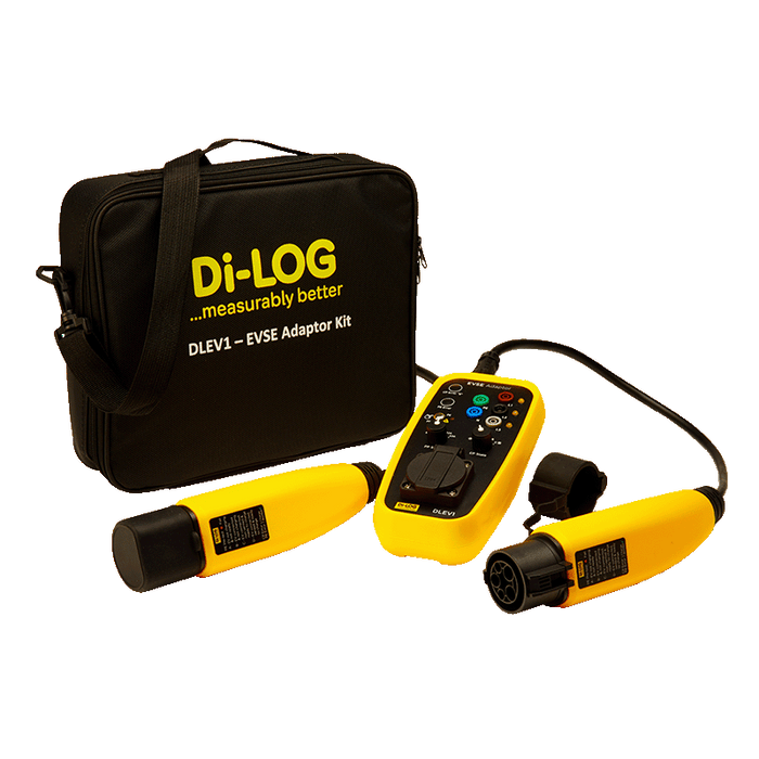 Di-LOG ALVA MFT Pro EV Multifunction Installation Tester Kit with EVSE Adaptor Plug