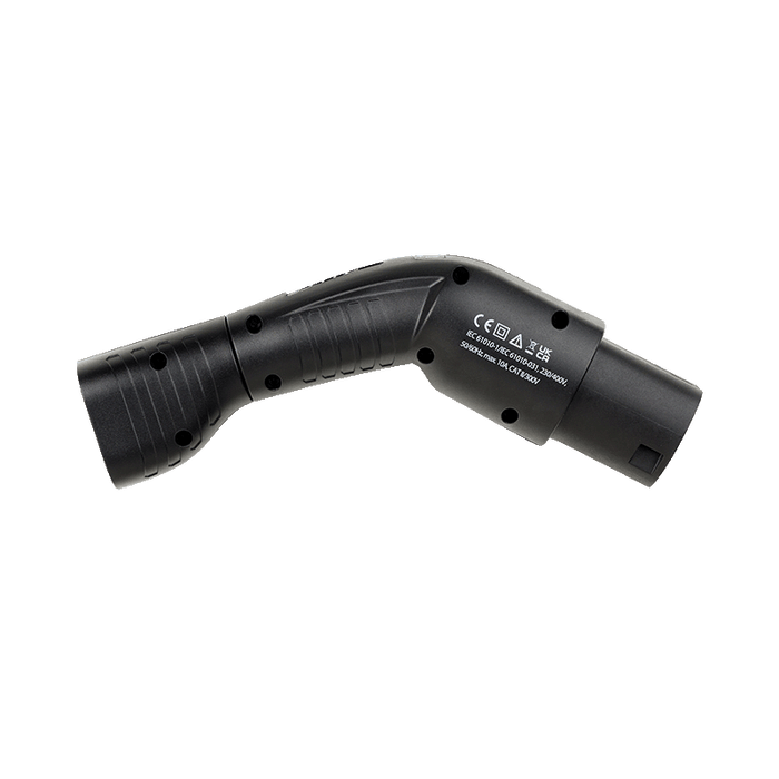 Di-LOG DLEVLITE Type 2 EVSE Charge Station Adaptor Plug c/w Case