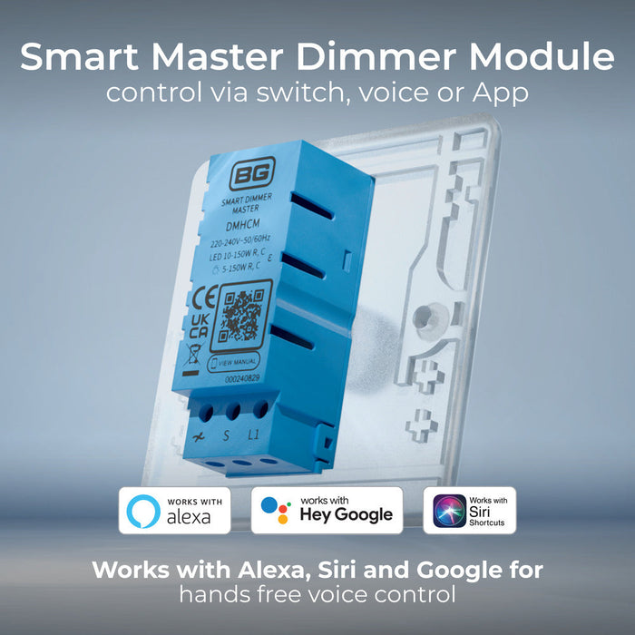 BG DMHCM White Moulded Master Smart Dimmer Module