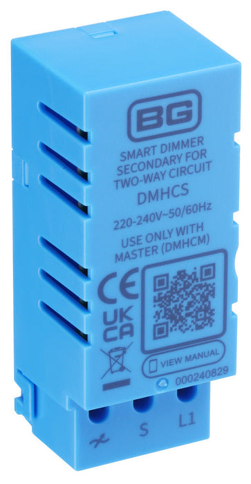 BG DMHCS White Moulded Secondary Smart Dimmer Module