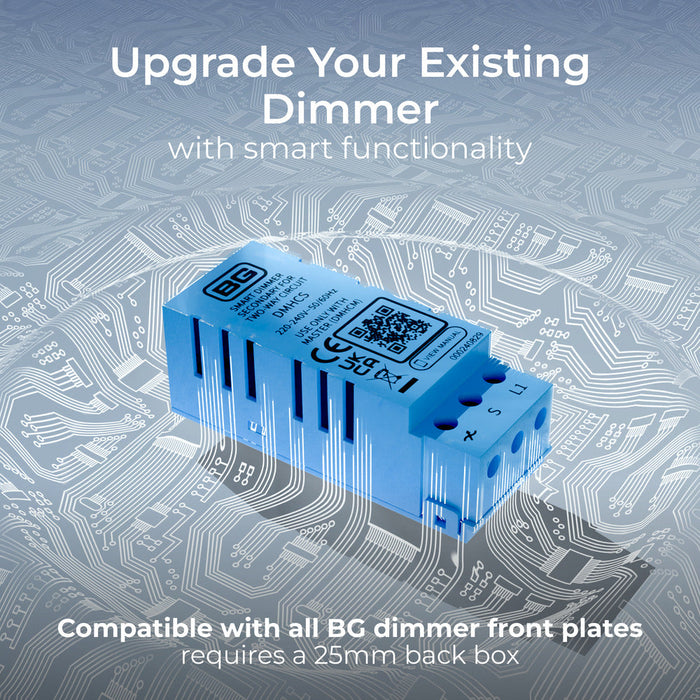 BG DMHCS White Moulded Secondary Smart Dimmer Module