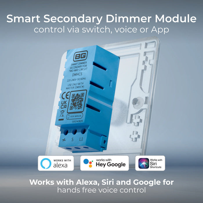 BG DMHCS White Moulded Secondary Smart Dimmer Module