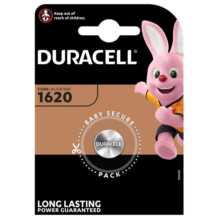 Duracell Coin Lithium CR1620 | 1 Pack - westbasedirect.com