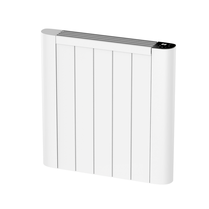 DexPro DXE1000RW Delux Elite Digital Smart WiFi Aluminium Ceramic Core Radiator, Duel Heat 1.0kW, White