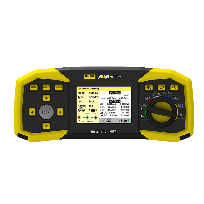 Di-LOG ALVA MFT Pro Multifunction Installation Tester