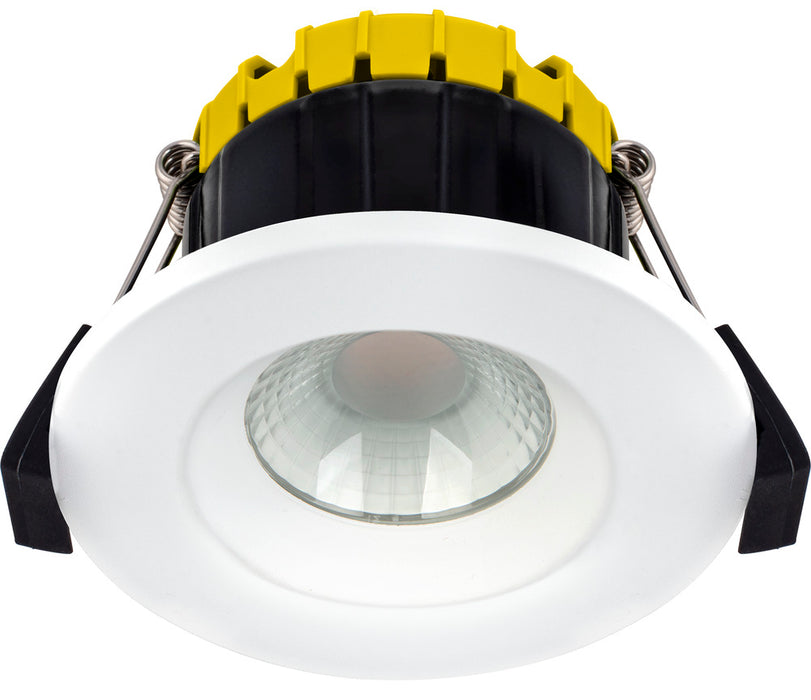 Luceco EFCB60WD2W FType Compact Dim2Warm 6W IP65 Fire Rated Downlight - White