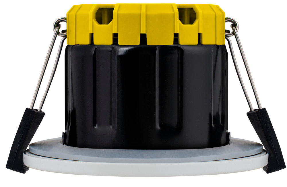 Luceco EFCB60WD2W FType Compact Dim2Warm 6W IP65 Fire Rated Downlight - White (10 Pack)