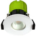 Luceco EFT60W40/6 FType Fixed 6W Cool White 4000K IP65 Dimmable Fire Rated Downlight - White (6 Pack) - westbasedirect.com