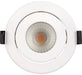 Luceco EFTA60W30 FType Adjustable 6W Dimmable Warm White 3000K IP20 Fire Rated LED Downlight - White - westbasedirect.com