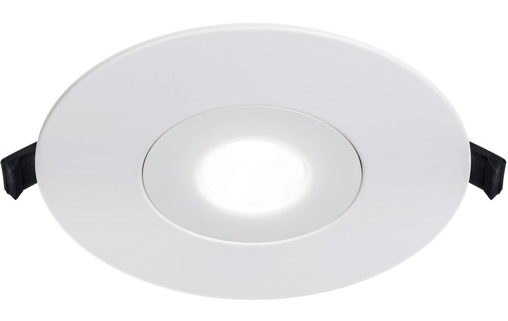 Luceco EFTBZAPWH FType Downlight Adapter Plate - Matt White - westbasedirect.com