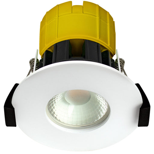 Luceco EFTD2W FType Dim2Warm 6W IP65 Fire Rated Downlight - White - westbasedirect.com