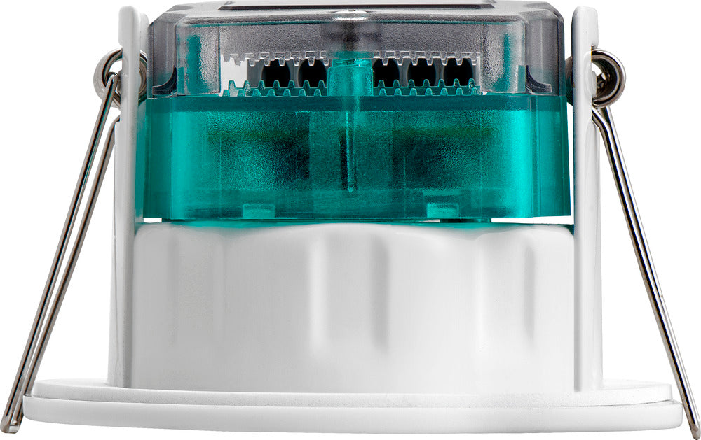 Luceco EFTF5W30 FType Essence 5W 515lm 3000K Dimmable IP65 White Bezel -  Flat (10 Pack)