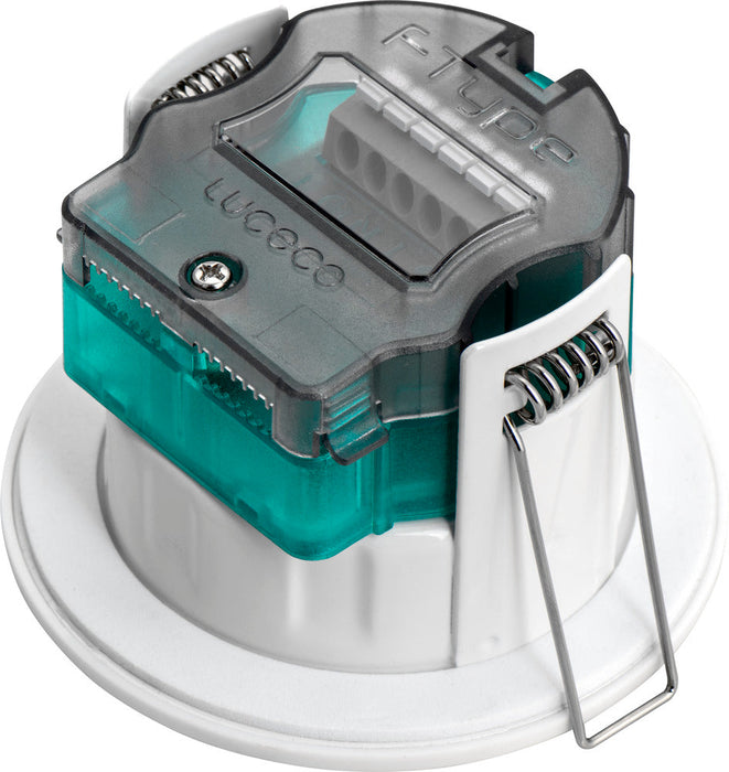 Luceco EFTF5W30 FType Essence 5W 515lm 3000K Dimmable IP65 White Bezel -  Flat (10 Pack)