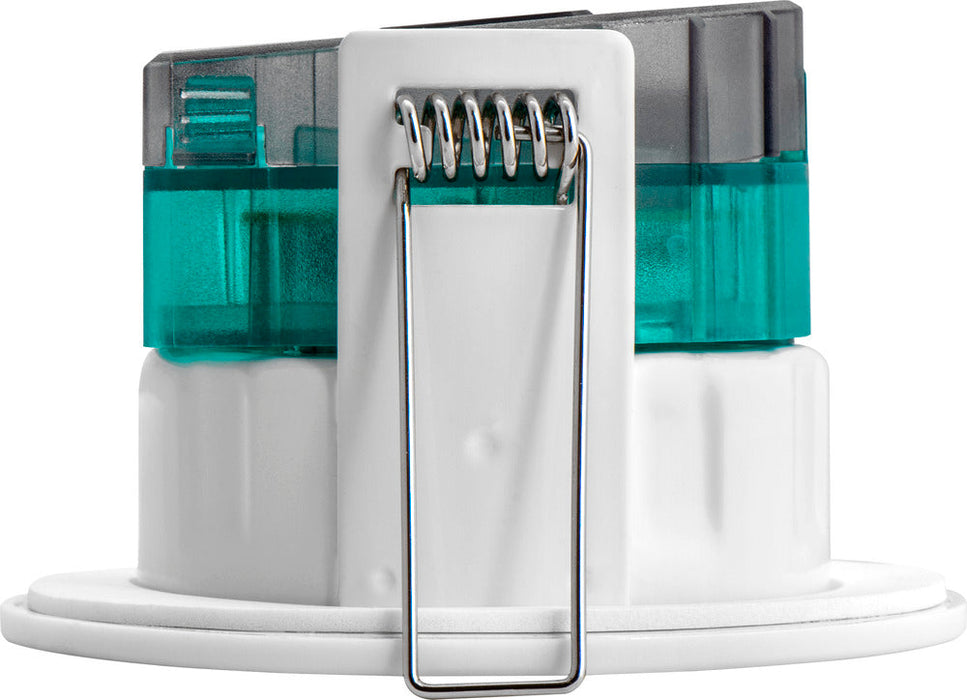 Luceco EFTF5W40 FType Essence 5W 550lm 4000K Dimmable IP65 White Bezel - Flat (6 Pack)