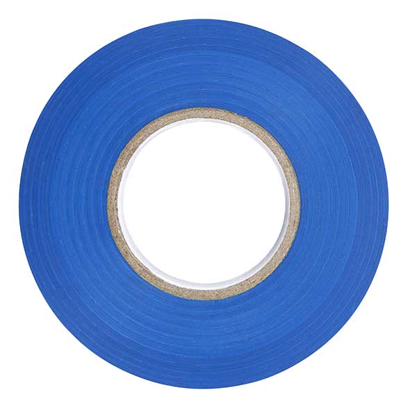 BG EITBL20/01 Blue Flame Retardant PVC Insulation Tape 19mm x 20m Reel - westbasedirect.com