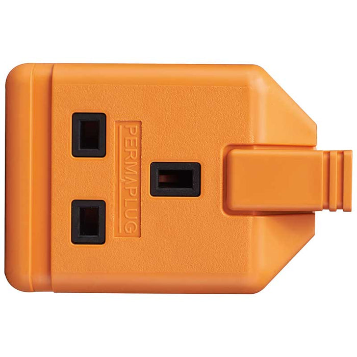 Masterplug 1 Socket 5m 13A Heavy Duty Extension Lead Orange - westbasedirect.com