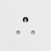 BG EM2ASW Euro Module 2A Round Pin Unswitched Socket - White - westbasedirect.com