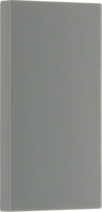 BG EMBLK1G Euro Module Blank Plate (1pc) - Grey