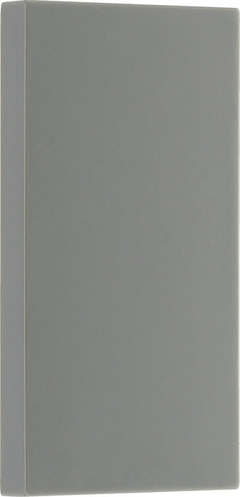 BG EMBLK1G Euro Module Blank Plate (1pc) - Grey - westbasedirect.com