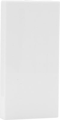 BG EMBLK1W Euro Module Blank Plate (1pcs) - White