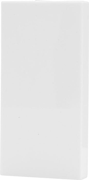 BG EMBLK1W Euro Module Blank Plate (1pcs) - White - westbasedirect.com