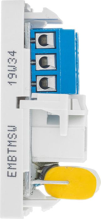 BG EMBTMSW Euro Module Telephone BT Master (Screw) - White - westbasedirect.com