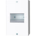 LIVE Electrical EMCU4 4 Way IP20 Metal Modular Enclosure without Lid - westbasedirect.com