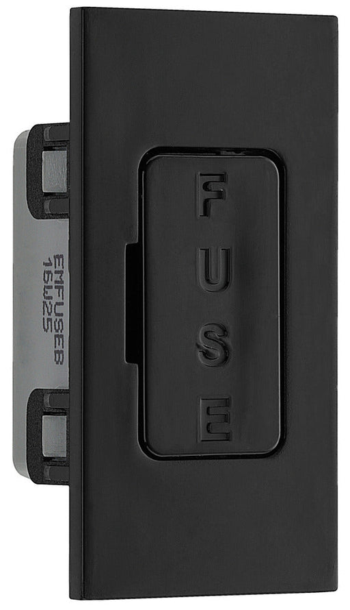 BG EMFUSEB Euro Module 13A Fused Module - Black - westbasedirect.com