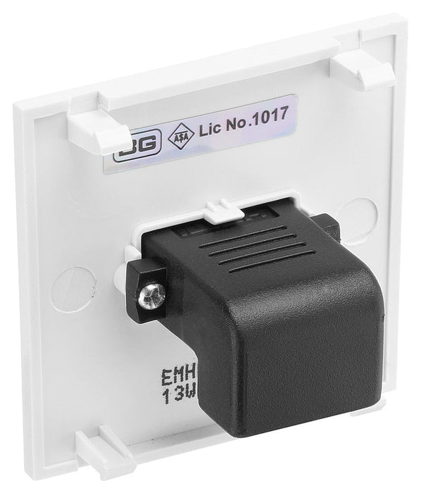 BG EMHDMIW Euro Module HDMI Outlet - White - westbasedirect.com