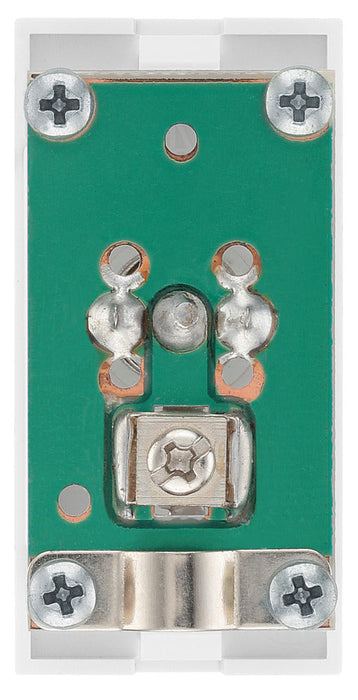 BG EMNSTVW Euro Module Co-Axial Connection - White - westbasedirect.com