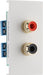 BG EMRCA2W Euro Module RCA x2 Outlet - White - westbasedirect.com