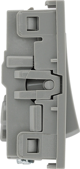 BG EMSW30G Euro Module 20A DP Switch - Grey - westbasedirect.com