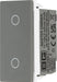 BG EMTDMG Euro Module Master Touch LED Dimmer - Grey - westbasedirect.com