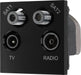 BG EMTVFMSAT2B Euro Module TV, Radio, Dual Satellite Module - Black - westbasedirect.com