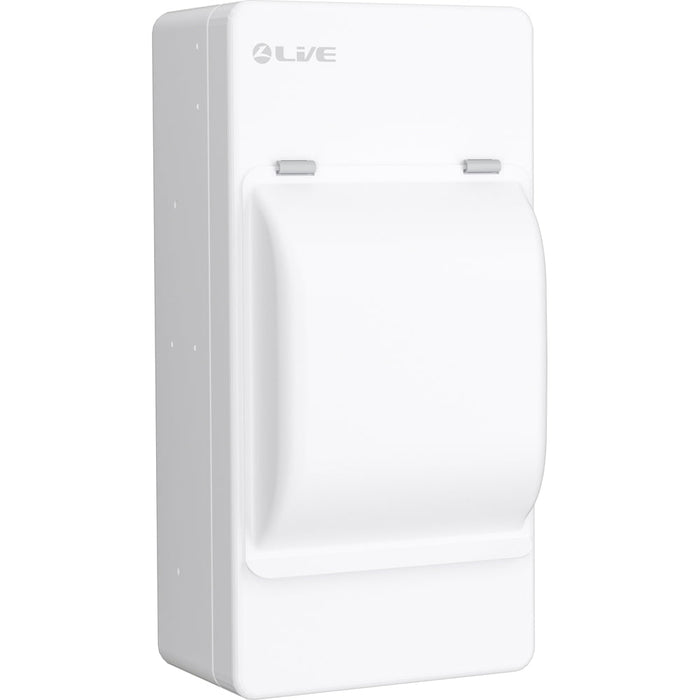 LIVE Electrical EMU4 4 Way IP40 Metal Enclosure with Lid