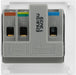 BG EMUKSW Euro Module 13A UK Unswitched Socket - White - westbasedirect.com