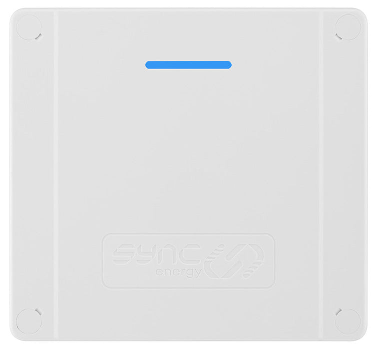 Sync Energy EVL7PS Link EV Charger Surface & Recessed Socket 7.4kW 32A Silver with Plastic Control Box & Wi-Fi